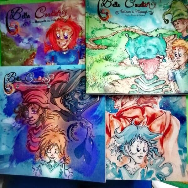 dessin à l'aquarelle