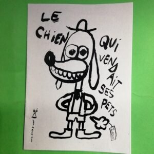 chien qui pète