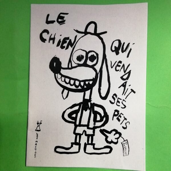 chien qui pète