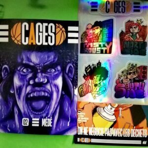 Cages tome 2 (avec planche de stickers) (Copie)