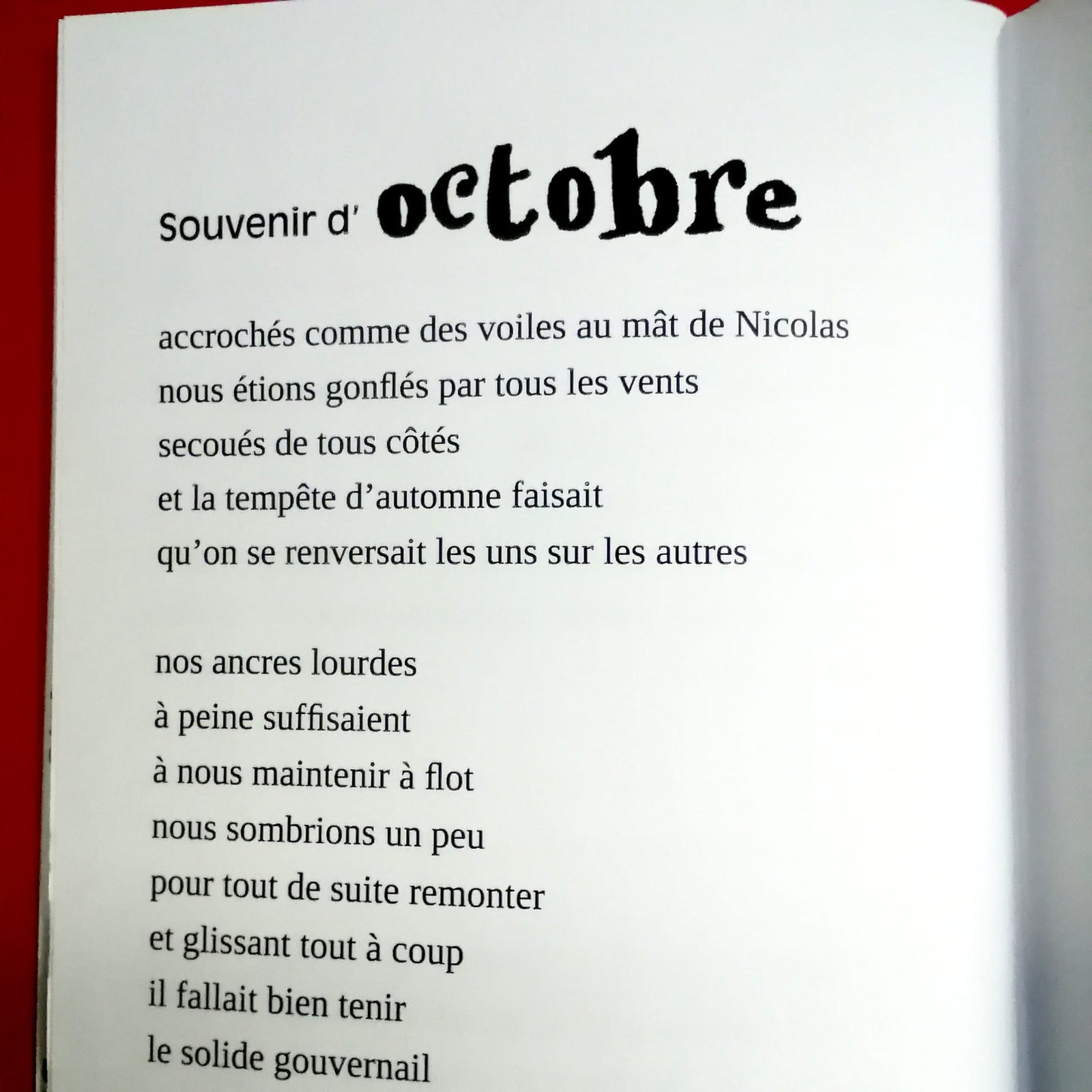 octobre