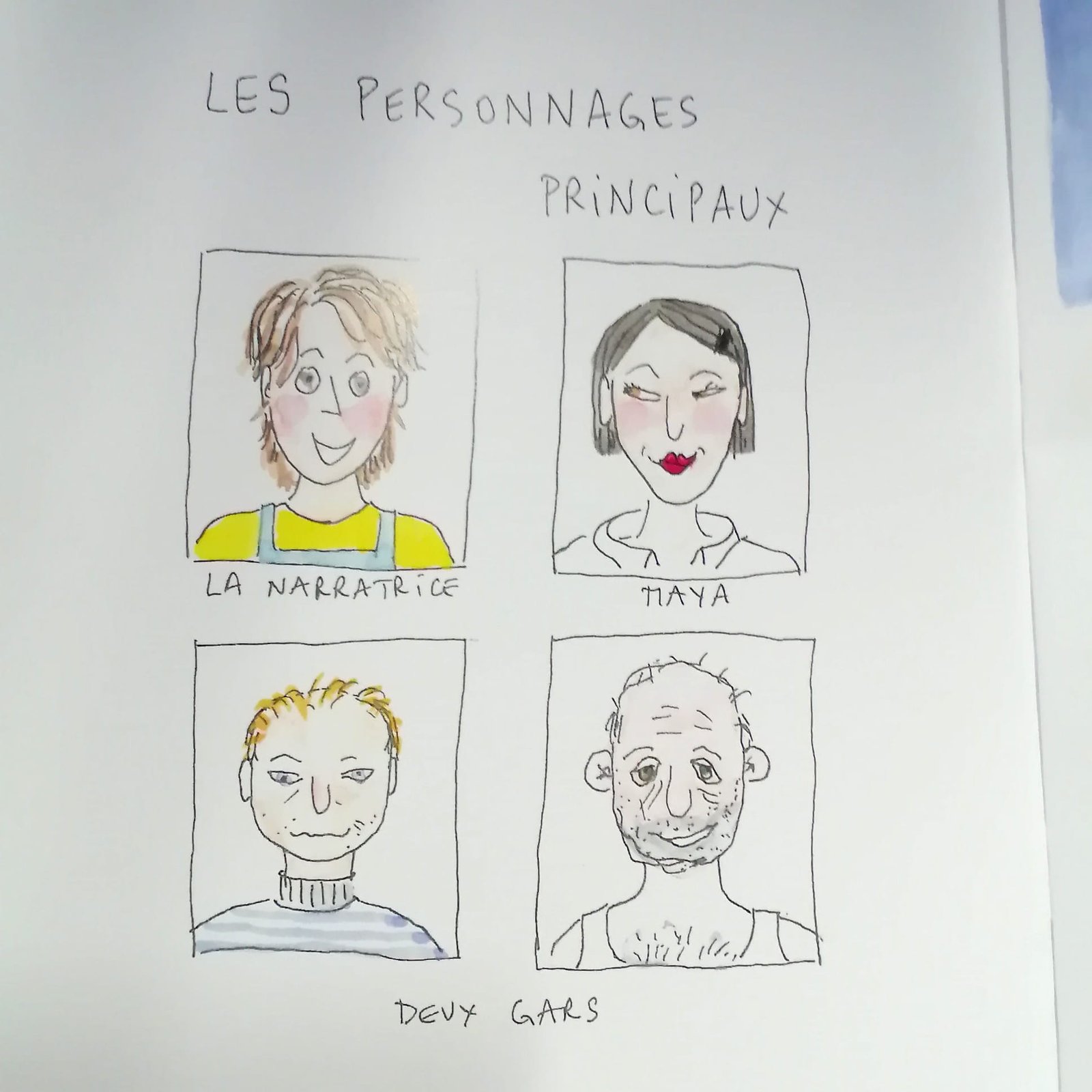 gallerie de personnages