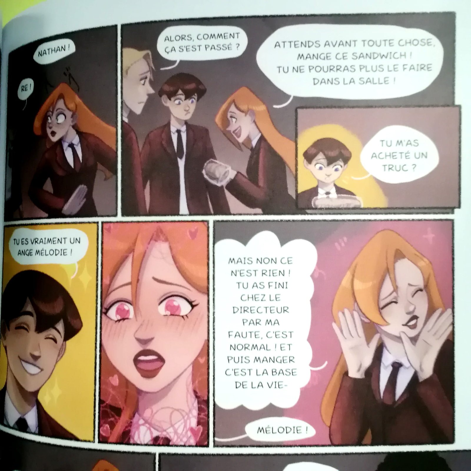 webtoon cerise noire